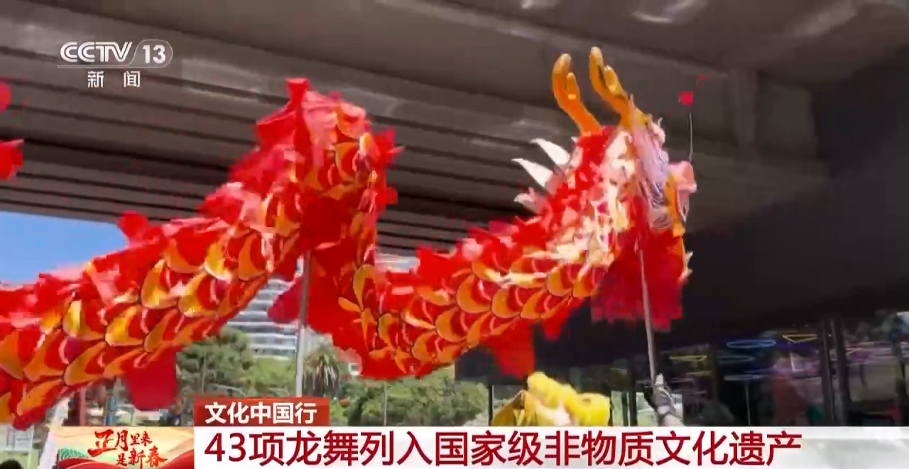 龙、百叶龙……来看不拘一格的龙舞之美冰球突破平台文化中国行丨火龙、板凳(图5)